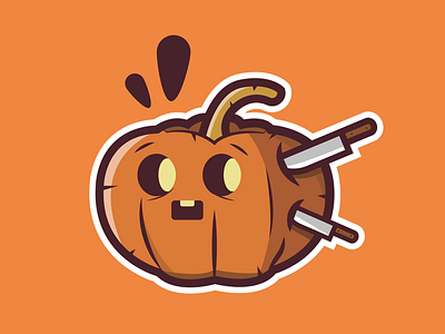 Pumpkin Carving cool dribbble fun nice orange pumpkin scary