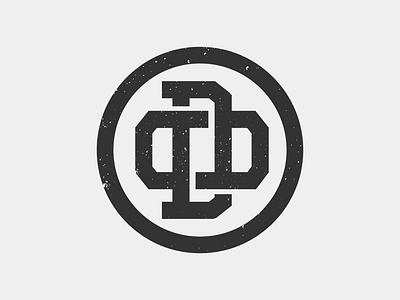 D+O Logo black clean design do dribbble illustrator logo modern monogram simple white