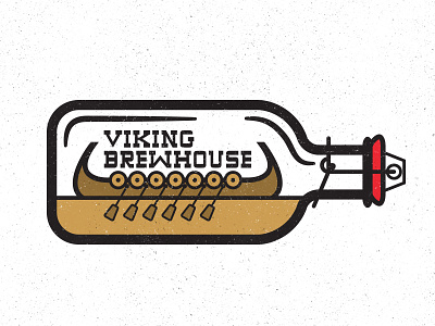 Brewhouse beer logo process viking