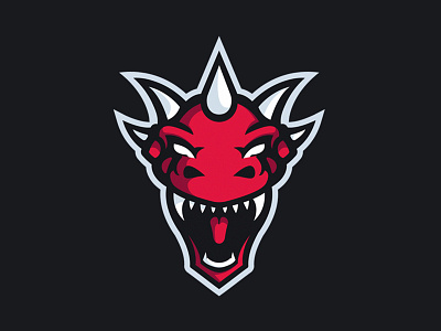 Premium Vector  Hydra dragon esport logo template design vector