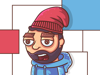 H3H3 Character Illustration