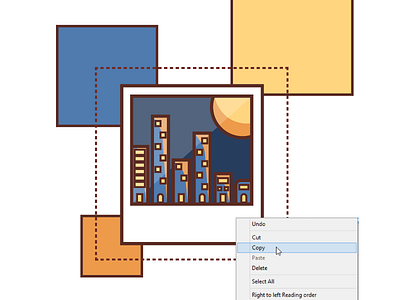 Photocopy Illustration colourful copy illustration illustrator minimal photo photocopy square