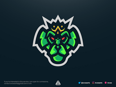 Lion Logo esports esports logo esports logos illustration illustrations illustrator lion lion esports logos