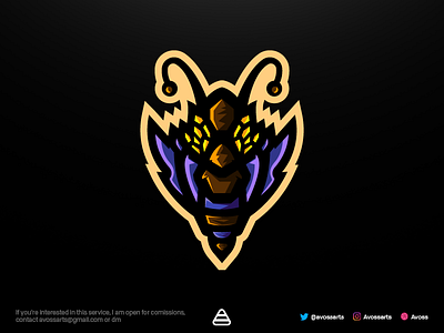 Wasp Logo esports esports logo esports logos illustration illustrations illustrator logo logos wasp wasp esports logo