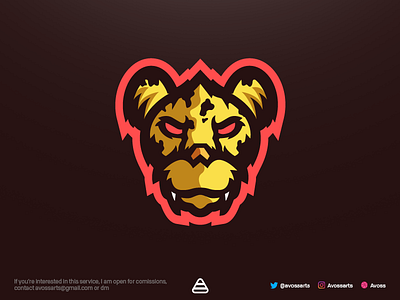 Hyena Logo esports logo esports logos hyena hyena esports hyena esports logo hyena esports logos illustration illustrations illustrator