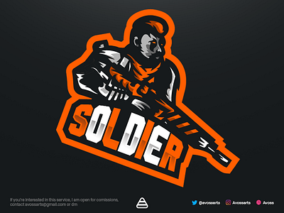 Soldier Logo blackops blackops esports logo blackops logo blackops mascot logo esports logo esports logos mascot design mascot logo