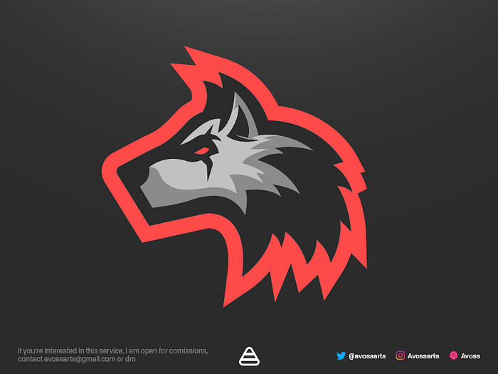 Wolf Logo by Avoss on Dribbble