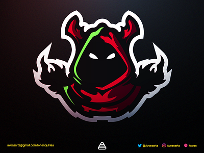 Cloaked Logo cloaked cloakedshadow cloakedshadowskin esports esports logo esports logos fortnitelogo fortnitemascot fortniteskin illustration illustrator logo logos mascot logo sports logo