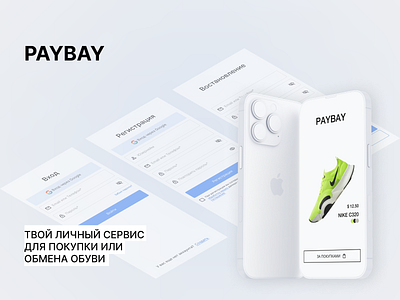 PayBay application ux concept design first shot