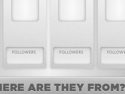Where are they from? clean white infographic twitter dropshadow whitney gotham