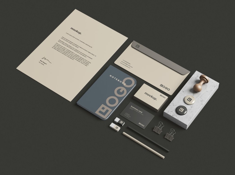 Branding mockup part 3 by Andre Dwi Satria on Dribbble