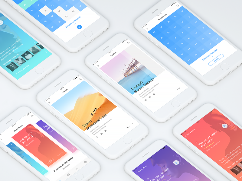 Ui 01 by Heima Dribbble Dribbble