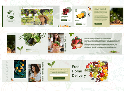 Fruit & Vegetable Styles cape fruit vegetable stylescape uiux design
