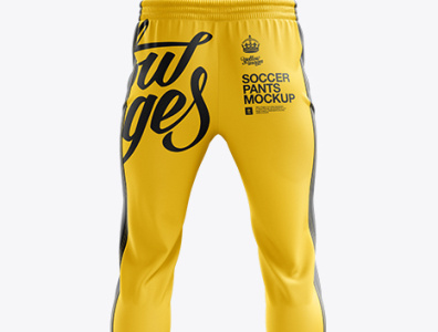 Download Psd Mockup Soccer Pants Mockup - Back View design illustration logo