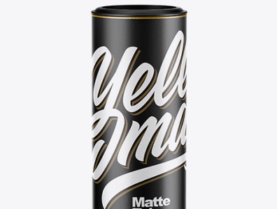 Download Psd Mockup Matte Tube Mockup - High-Angle Shot HQ branding design graphic design