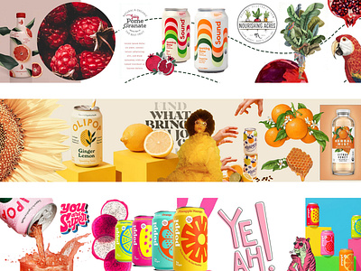 Fruit Stylescapes advertising branding design graphic design stylescape ui