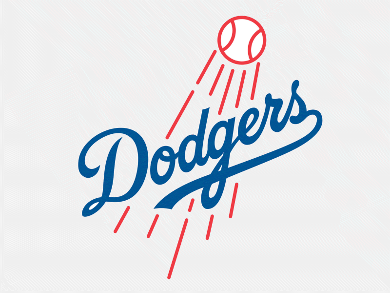 LA Dodgers Logo Animation after effect aftereffect animation baseball branding design dodgers graphic design la la dodgers logo logo animation los angeles motion motion graphics sport sports