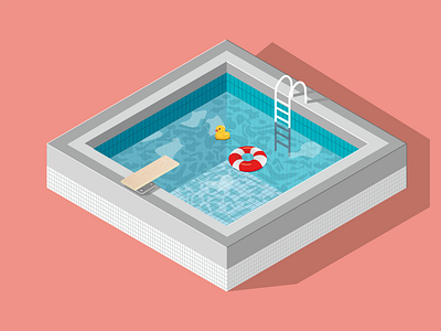 Swimming Pool 2.5D by Vito on Dribbble