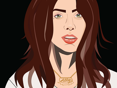 Ally, A Star Is Born (2018) ally allymaine astarisborn gaga illustration lady gaga ladygaga starisborn vector