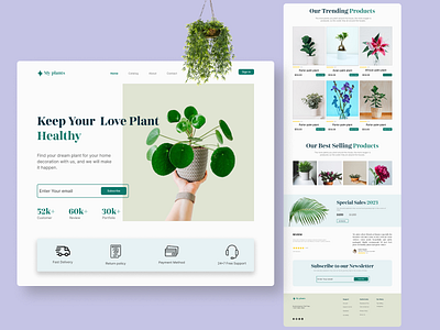 Plant Landing Page