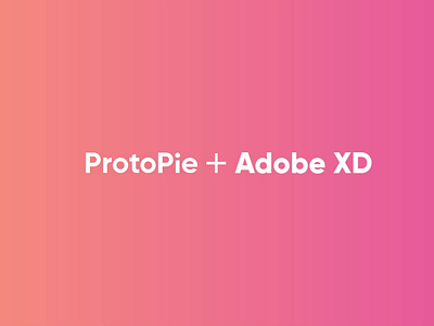 ProtoPie plugin for Adobe XD adobexd animation interactiondesign nocode productdesign protopie protopieplugin prototype prototyping