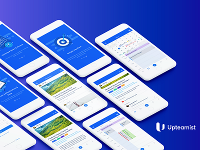 Upteamist App on IOS Demo
