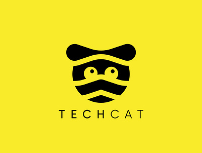 Tech Cat Logo branding cat logo graphic design initial logo logo tech cat logo vector