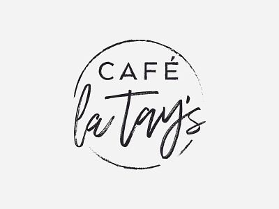 Cafe LaTay branding logo design