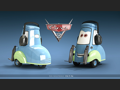 Carsmovie 3d 3dcar 3dmax cars cars movie lightning mentalray vray