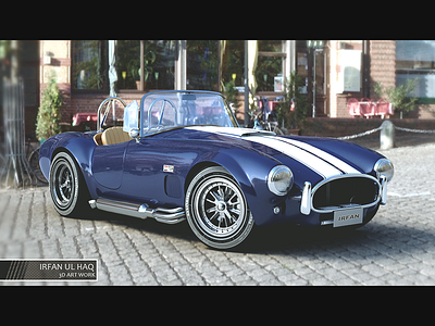 AcCobra 3d Model 3d car 3d car model 3d model 3dmax ac cobra hdri vray