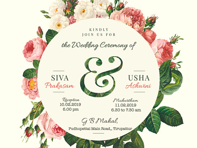 Wedding Invitation wedding card