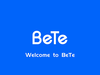 BeTe logo animation btc design electricity erc20 eth flame logo mg ui ux