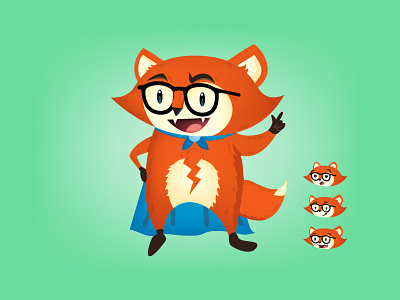 Character Illustration / Brand Mascot fox illustration mascot