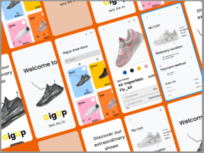 Shoe Store App UI Design