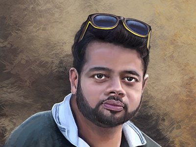 Protrait Intuos digital art