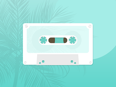 White cassette tape 1980 80s casette cassette tape tape