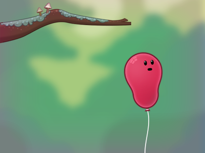 Up There 2 Balloon 2d game balloon branch character game iphone game tree