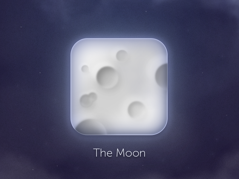 Moon Rebound For Fun moon icon ios planet space