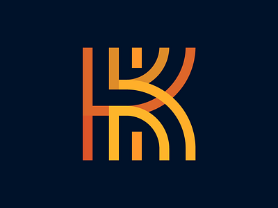 Logo lines logo k kd