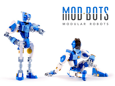 LEGO ModBots branding design lego logo modular robots toy