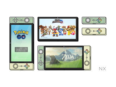 Nintendo NX concept design games nintendo nx product retro video