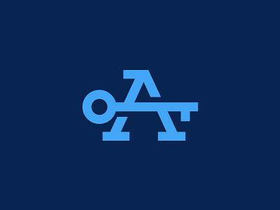 Avice Keys icon key keys letter a monogram symbol