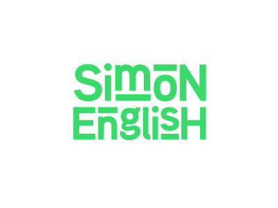Simon English agency digital logo marketing media typography