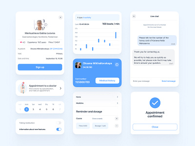 medicine — ui set app healing hospital medical medicinal medicine medicine app medicines ui