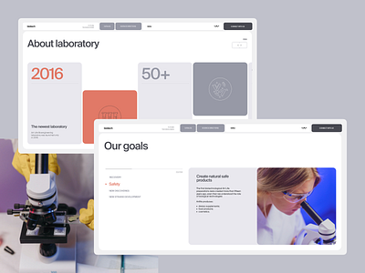 Art Life - About lab about design goals lab science scientist site ui ux web webdesign website