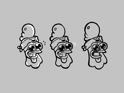 Mascot — work in progress character chicken chipsa draw eyes mascot sketch work in progress