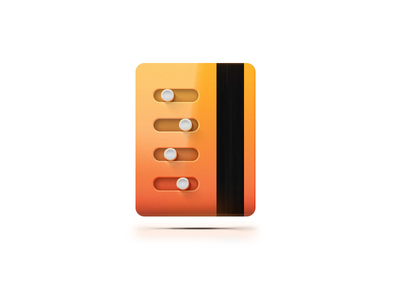 Payment Settings card icon photoshop