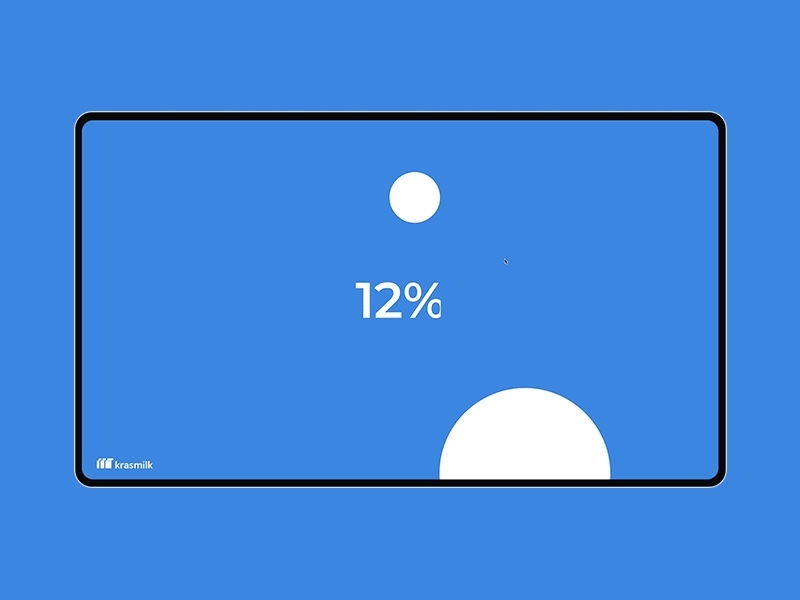 Krasmilk clean fullscreen milk minimal promo site web webdesign
