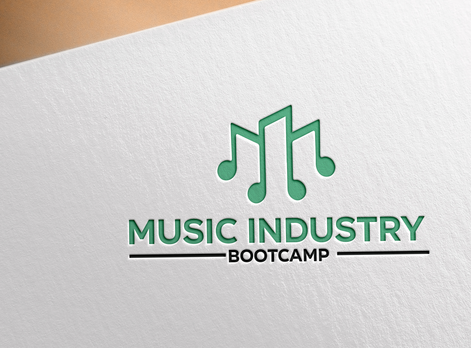 music logo by pixselstock on Dribbble