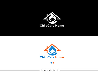 child care home logo business logo graphic design logo logo design logo maker minimalist logo professional logo